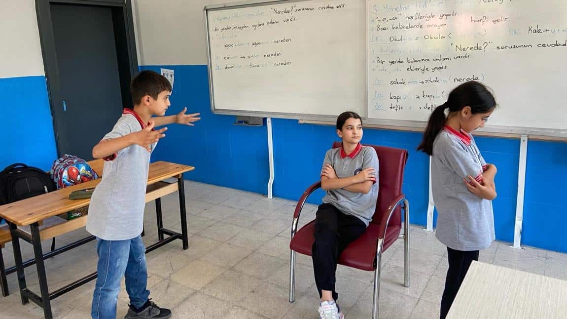 Yaşam Becerileri Projesi Kapsamında ''Yaratıcı Hikaye Yazma ve Oyun Sahneleme'' etkinliği yapıldı